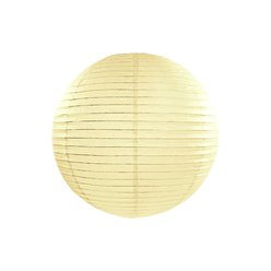 Lampión béžový/ivory velký - 30 cm
